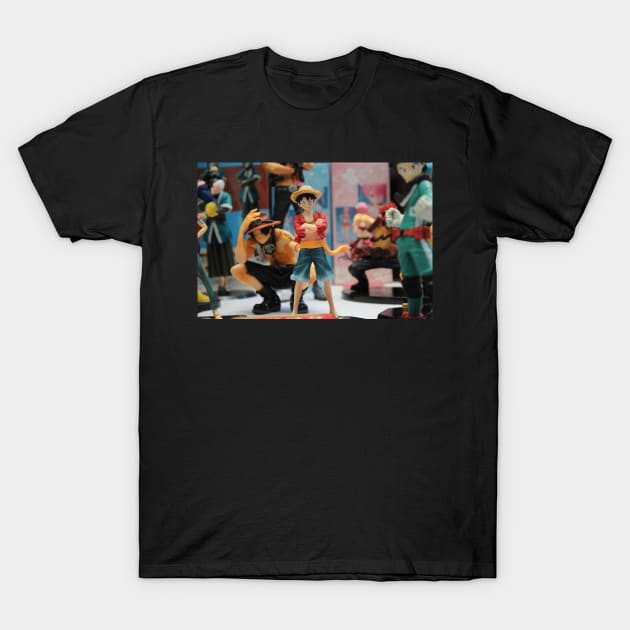 Funny Anime Characters T-Shirt by theincomeplug